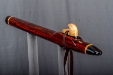 Cocobolo Native American Flute, Minor, Mid G-4, #N10B (3)